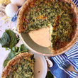 Load image into Gallery viewer, Gluten Free Spinach, Mushroom & Goat Cheese Quiche