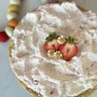 Load image into Gallery viewer, Valentine's dessert: strawberry cream cheese pie from the Flaky Apple Pie Co. Gluten Free pie available