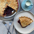 Load image into Gallery viewer, Purchase the ready to bake  Boysenberry Pie rom the Flaky Apple Pie Company and wow all our friends with your baking skills this Holiday Season.