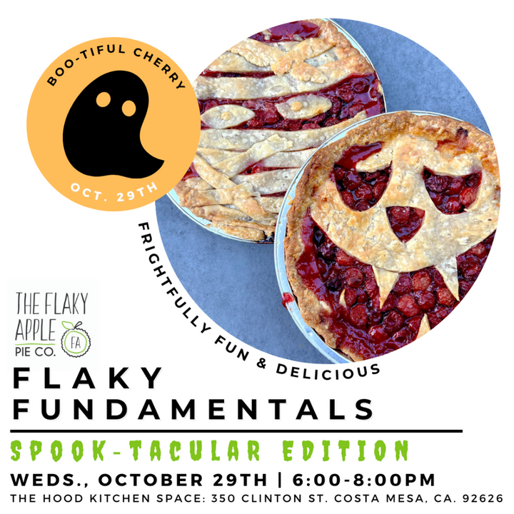 Halloween baking class by the flaky apple pie co