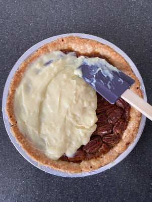 Gluten Free Pecan Banana Cream Pie