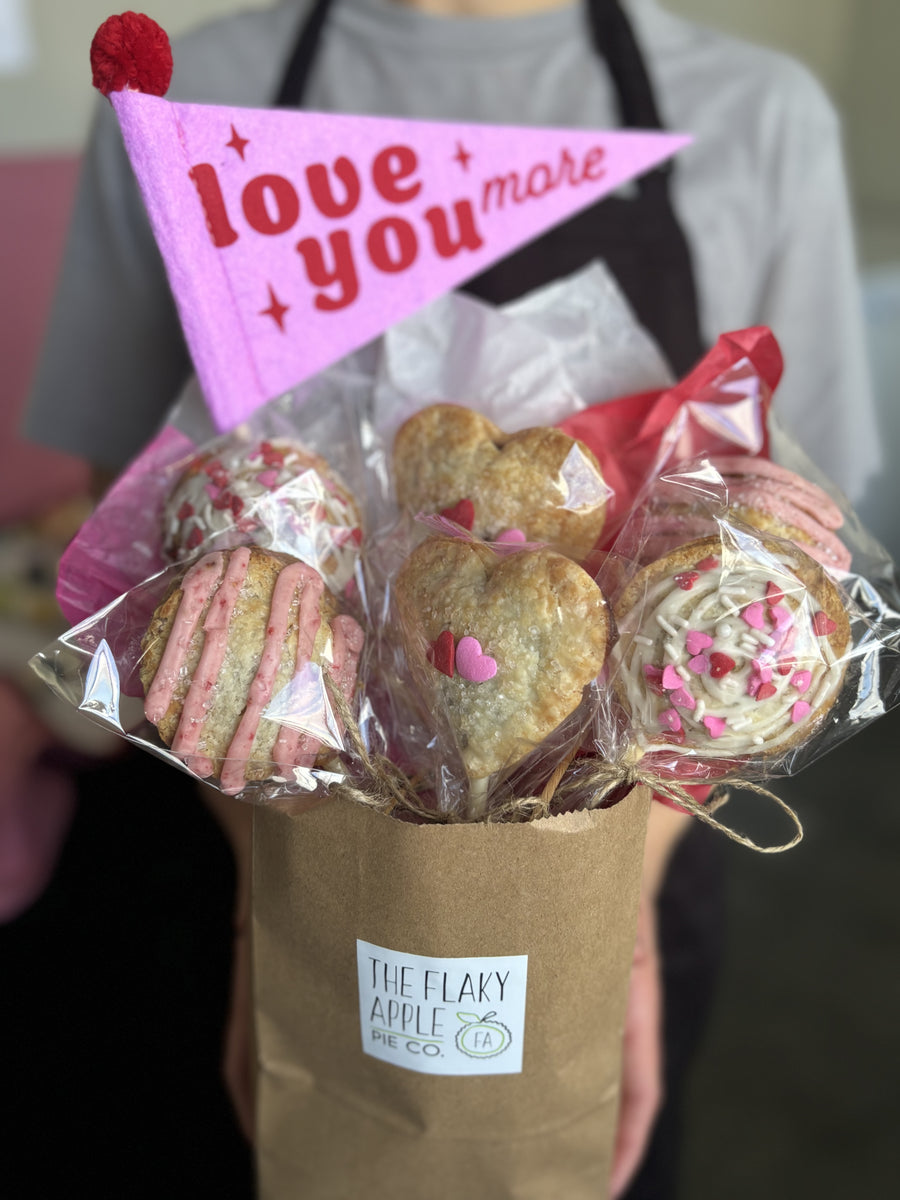 Valentine's Day Pie Pops
