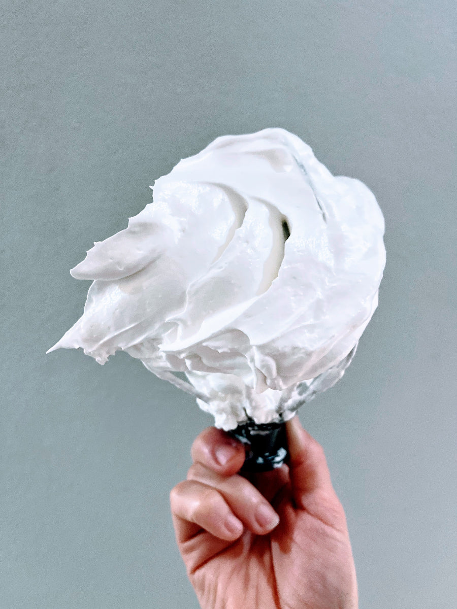 Add some fresh whipped cream to your pie