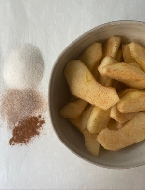 Purchase a ready to bake Pie from the Flaky Apple Pie Company and wow all our friends with your baking skills.