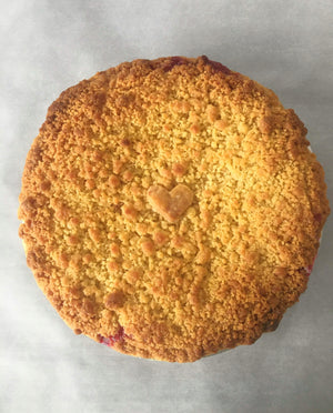 Triple Berry Apple Crumb Pie
