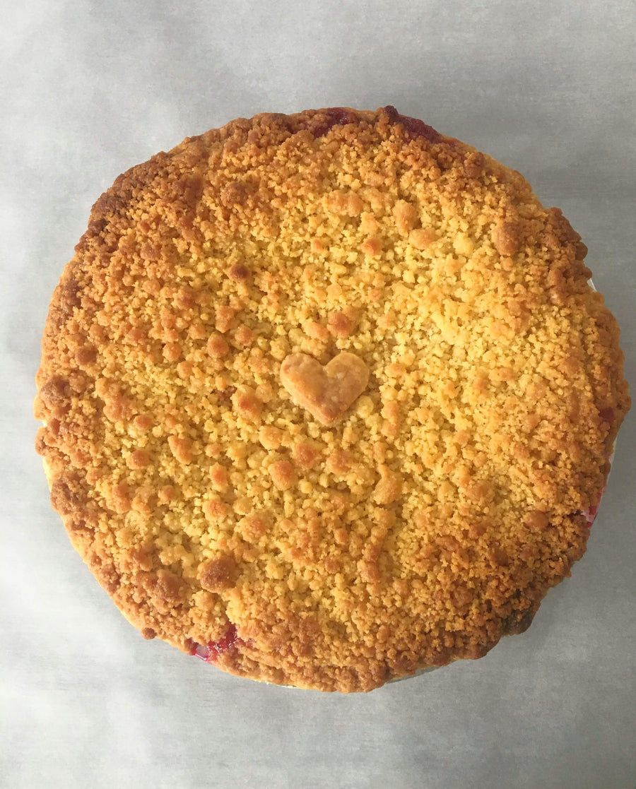 Triple Berry Apple Crumb Pie
