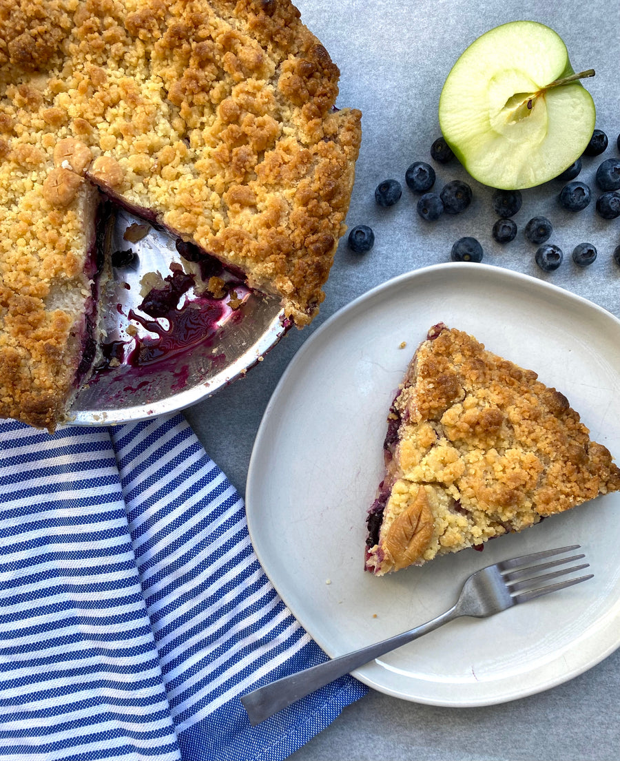 Blueberry Apple Crumb