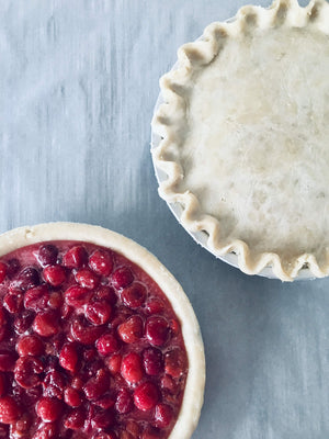 perfect ready to bake cherry pie from award winning flaky apple pie co