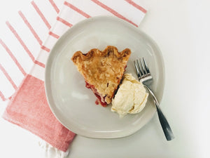 Purchase our ready to bake award winning Cherry Pie from the Flaky Apple Pie Company and wow all our friends with your baking skills this Holiday Season.